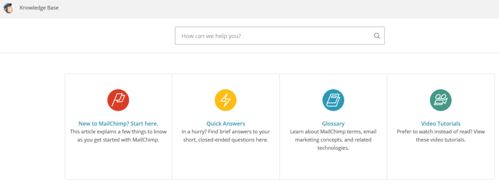 Mailchimp Knowledge Base