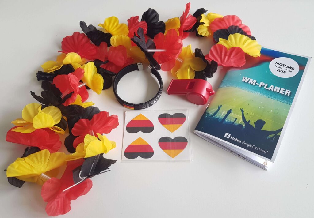 Auswahl WM-Merchandise