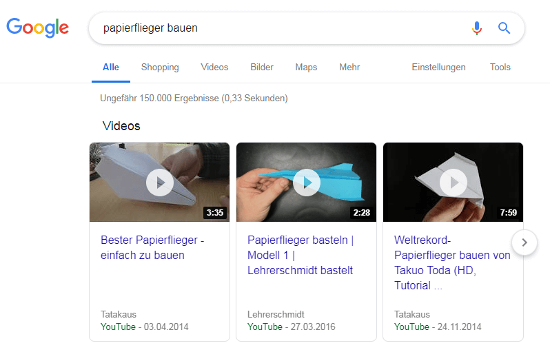 Screenshot Video-Snippets