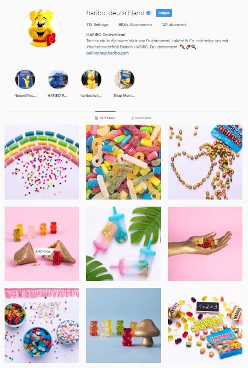 Instagram Feed Haribo