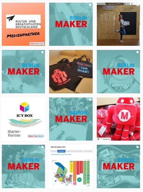 Instagram Feed Maker Faire Deutschland