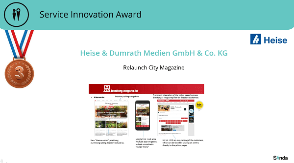 Preis_hhm600 Service Innovaton Award Hamburg Magazin