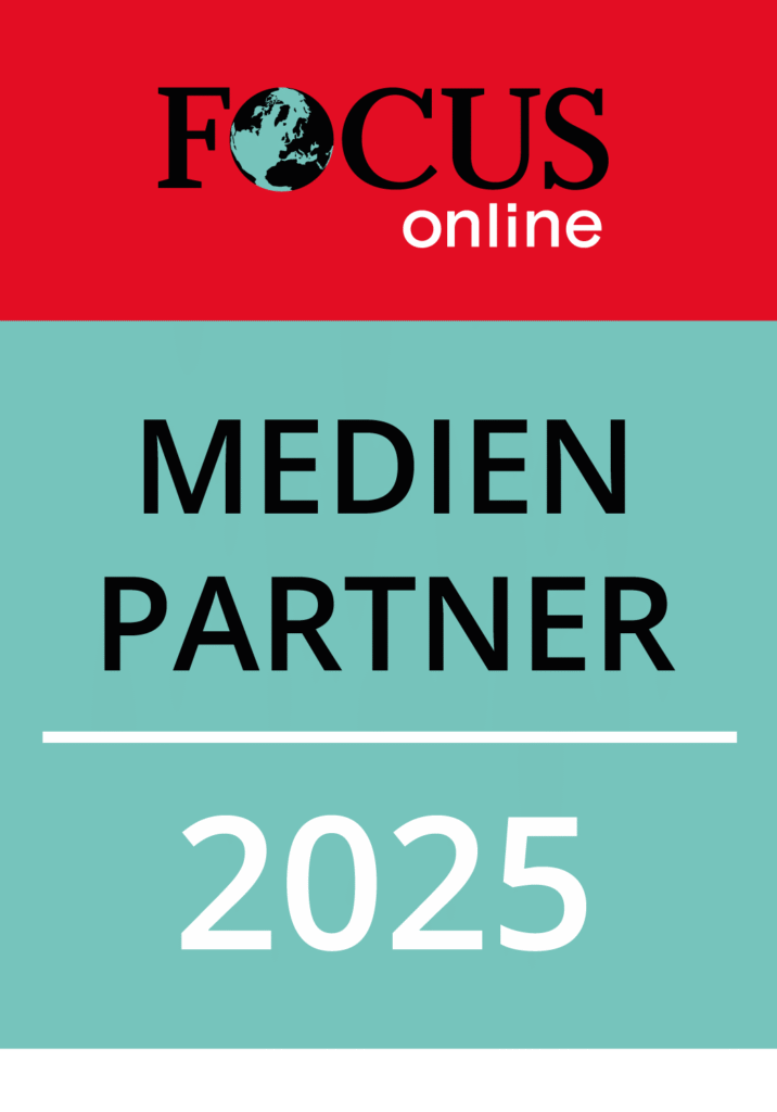 Logo Focus Online Medienpartner 2025