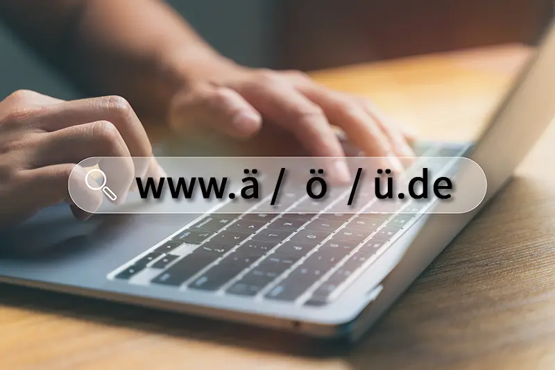 Symbolbild für Domain mit Umlauten | Quelle: stock.adobe.com